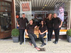 Het Look Ahead team voor de kapsalon